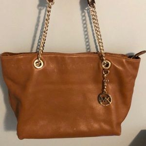 **well loved Michael Kors tote